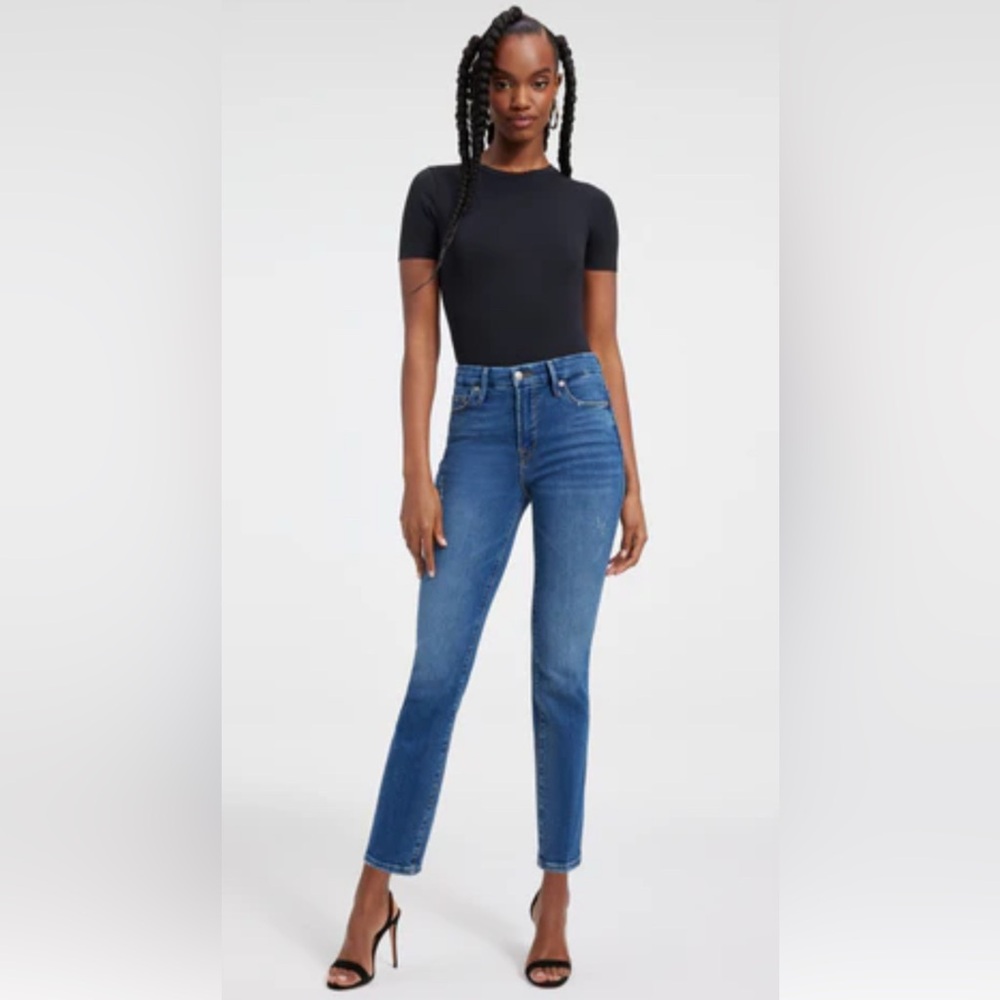 Good American Good legs straight jeans - Picture 5 of 5